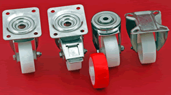 Castors - Stainless and mild steel